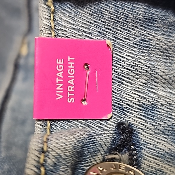 Arizona Jean Co Womens Size 15 Highest Rise Vintage Straight Jeans New - Picture 9 of 16